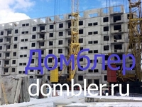 26.03.2013. Строительство жилого дома в Калининграде