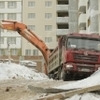 08.01.2013. ЖК Пушкин. Погрузка снега - 2.